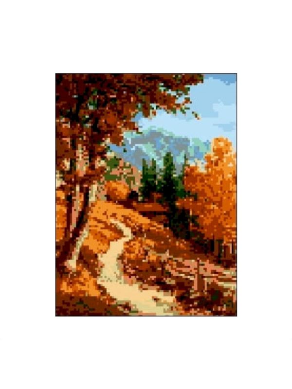 Kanwa z nadrukiem GRAFIKO - 24x30 cm - 1030