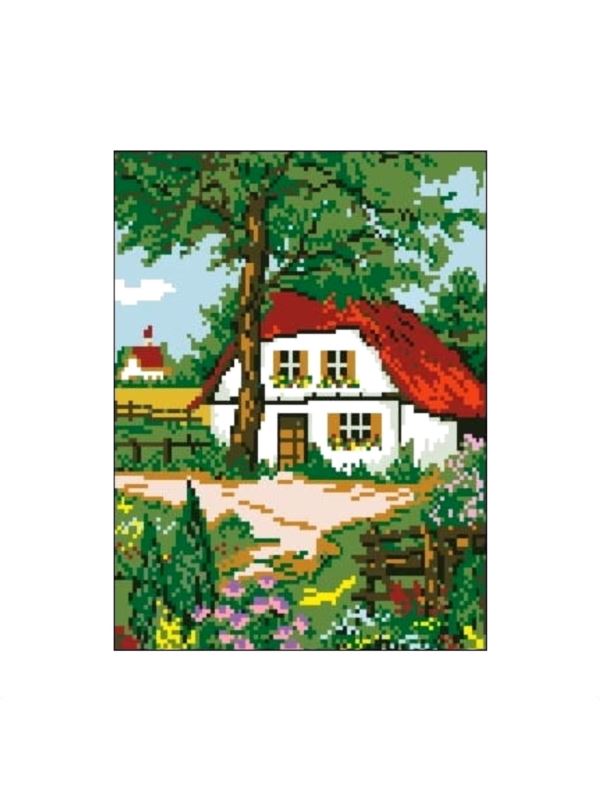 Kanwa z nadrukiem GRAFIKO - 24x30 cm - 1015