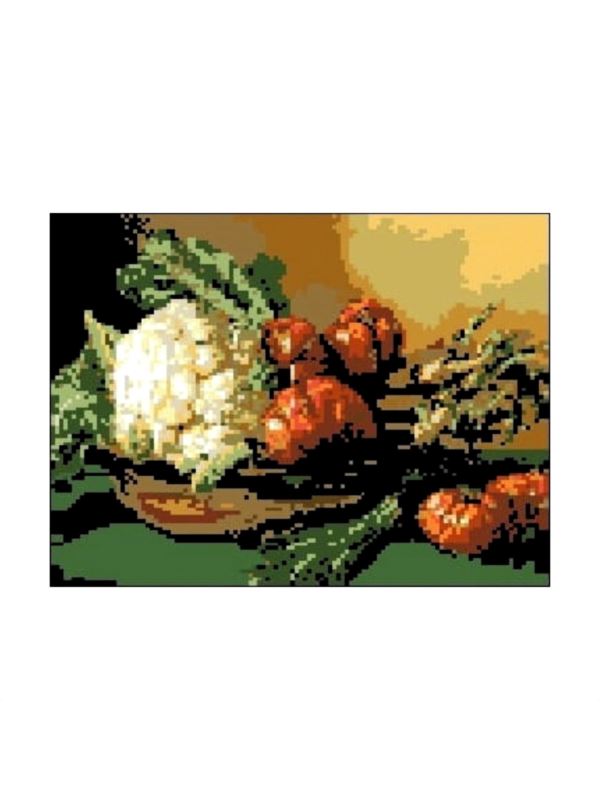 Kanwa z nadrukiem GRAFIKO - 24x30 cm - 1005