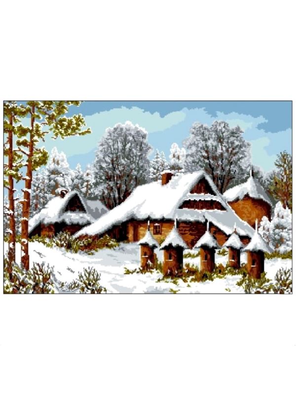 Kanwa z nadrukiem GRAFIKO - 50x75 cm - 9213