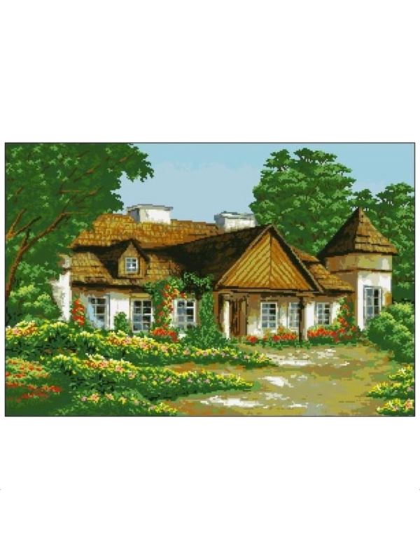 Kanwa z nadrukiem GRAFIKO - 50x75 cm - 9206