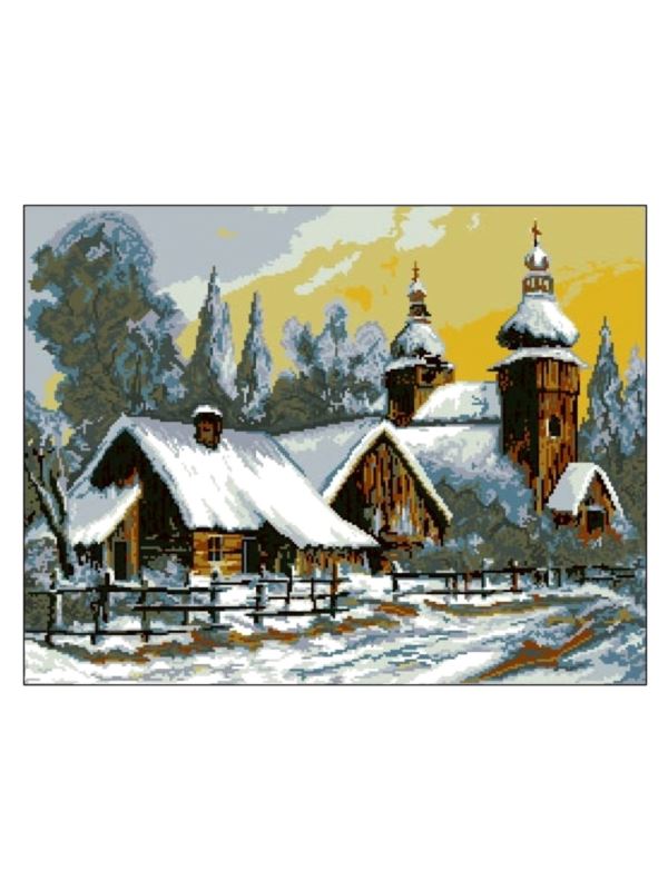 Kanwa z nadrukiem GRAFIKO - 50x65 cm - 9004
