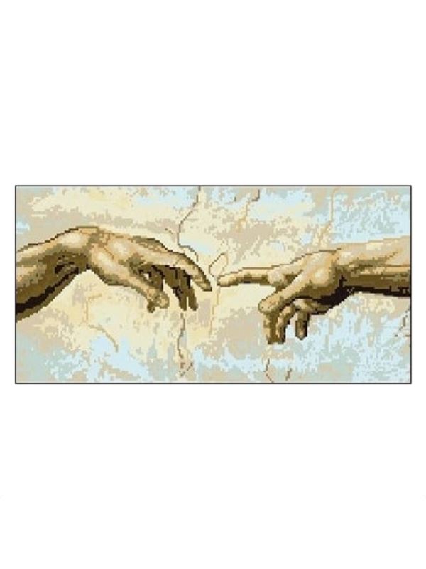 Kanwa z nadrukiem GRAFIKO - 25x50 cm - 6551