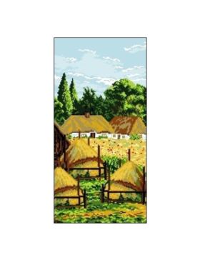 Kanwa z nadrukiem GRAFIKO - 25x50 cm - 6542