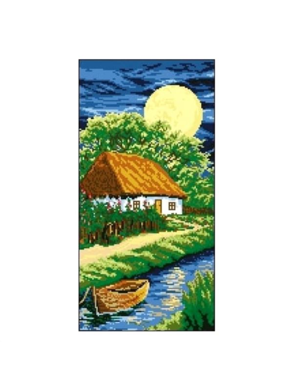 Kanwa z nadrukiem GRAFIKO - 25x50 cm - 6510