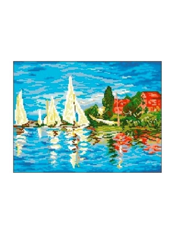 Kanwa z nadrukiem GRAFIKO - 30x40 cm - 3041