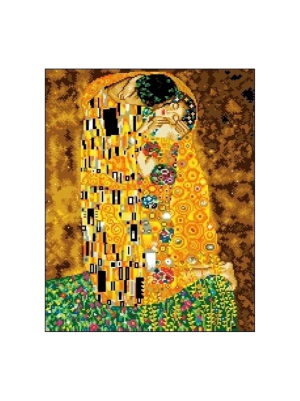Kanwa z nadrukiem GRAFIKO - 40x50 cm - 6130