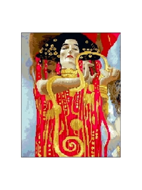Kanwa z nadrukiem GRAFIKO - 40x50 cm - 6126