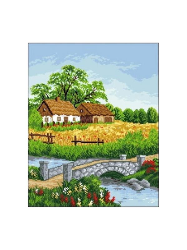 Kanwa z nadrukiem GRAFIKO - 40x50 cm - 6094