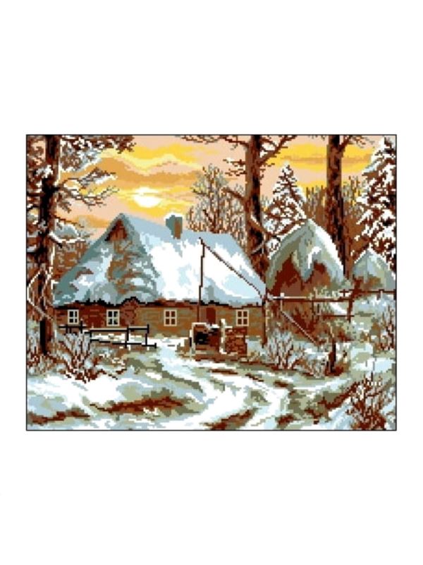 Kanwa z nadrukiem GRAFIKO - 40x50 cm - 6014