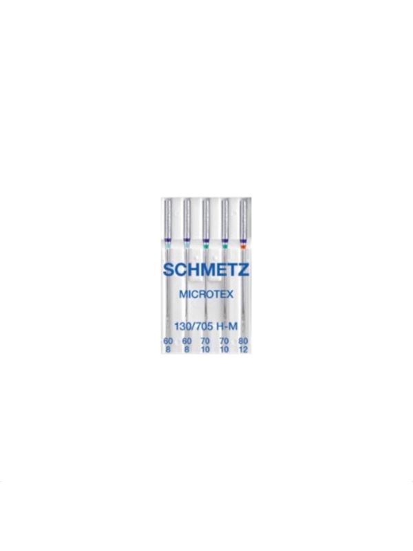 Igły do maszyn SCHMETZ - microtex - rozm.60-80 - 130/705 H-M MIX - 5szt./opak.