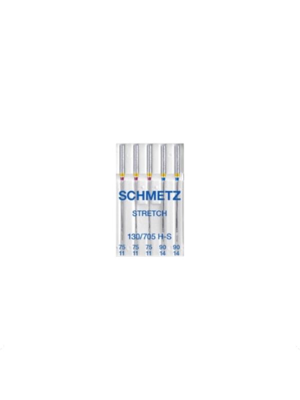 Igły do maszyn SCHMETZ - stretch - rozm.75-90 - 130/705 H-S MIX - 5szt./opak.