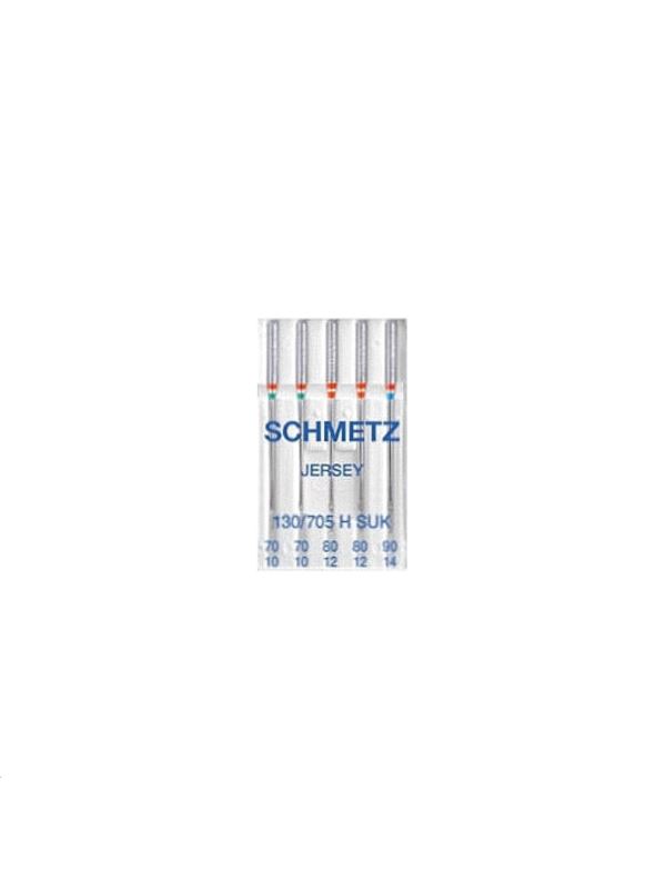 Igły do maszyn SCHMETZ - jersey - rozm.70-90 - 130/705 H SUK MIX - 5szt./opak.