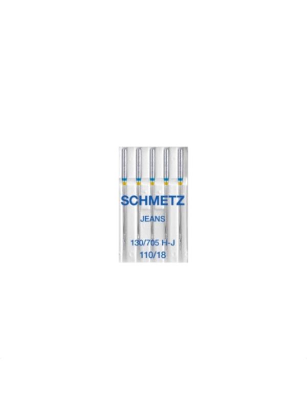 Igły do maszyn SCHMETZ - jeans - rozm.110 - 130/705 H-J - 5szt./opak.