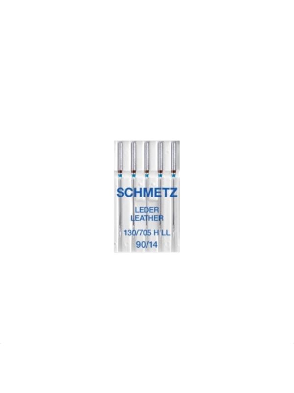 Igły do maszyn SCHMETZ - leather (skóra) - rozm.90 - 130/705 H LL - 5szt./opak.