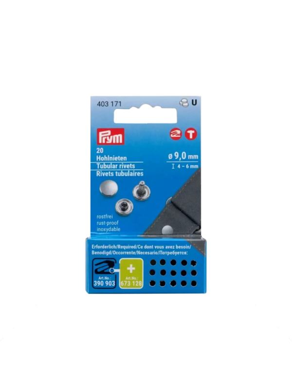 Nity kaletnicze PRYM - 4-6 mm - 403171 - 20szt./opak.