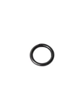 Karabińczyk metalowy okrągły - 42 mm - grafitowy - KLT-008 (04145) - 5szt./opak.