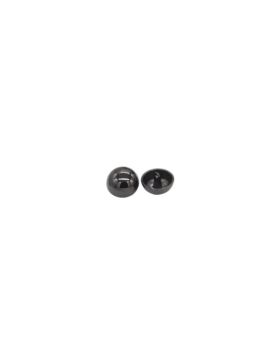 Guziki metalowe na nóżce - 10 mm (16L) - grafitowe - GZ-205 (05022) - 100szt./opak.