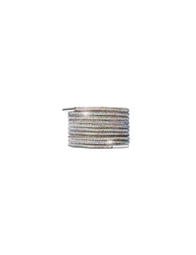 Sznurowadło z kamieniami strass - 120 cm - 04941