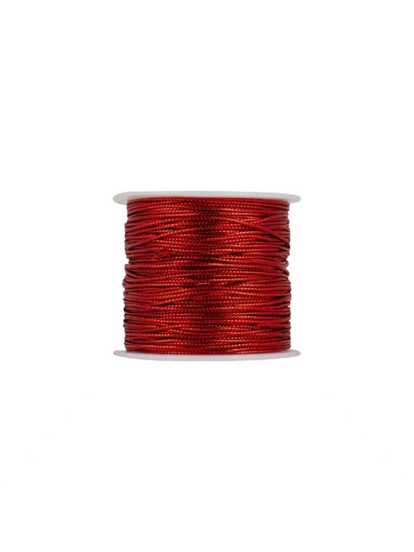 Sznurek ozdobny metalizowany - 1,2 mm - TS-04 (04802) - 75mb/szt.