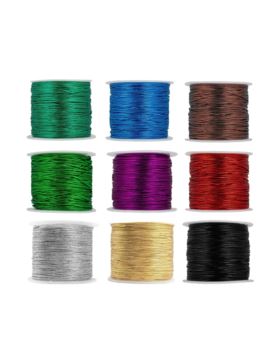 Sznurek ozdobny metalizowany - 1,2 mm - TS-04 (04802) - 75mb/szt.