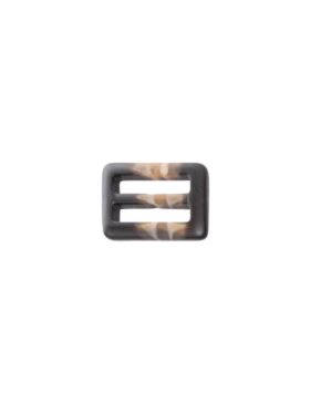 Klamry plastikowe płaszczowe - 33x48 mm - brązowe - KL-399 (03757) - 5szt./opak.