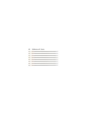 Igły ręczne do haftu z czubkiem ostre TULIP - rozm.5 (sharp tip) - THN-017E - 8szt./opak.