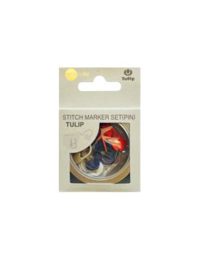Zestaw znaczników oczek TULIP - agrafki tulipanki - rozm.M - AC-032E - 15szt./opak.