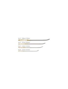 Zestaw igieł ręcznych zagiętych do wełny/haftu bez czubka w etui TULIP - rozm.13-20 - AC-065E - 4szt./opak.