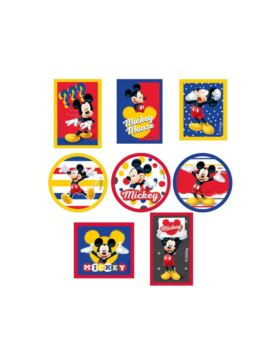 Aplikacje termoprzylepne drukowane - Myszka Mickey - 6800 - 24szt./opak.
