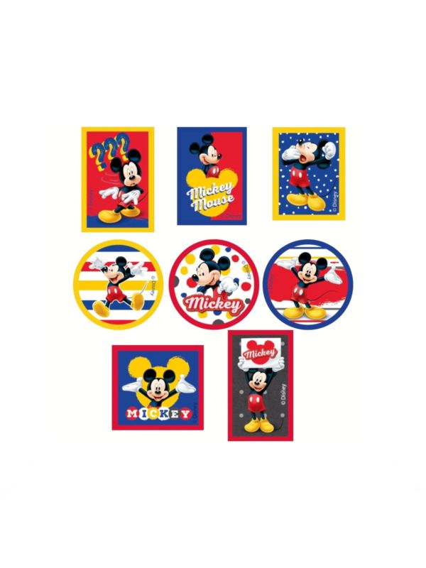 Aplikacje termoprzylepne drukowane - Myszka Mickey - 6800 - 24szt./opak.
