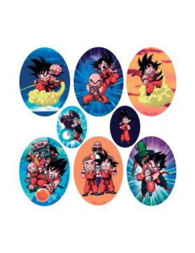 Łaty termoprzylepne drukowane - 8x11 cm - Dragon Ball - 6922 - 24szt./opak.