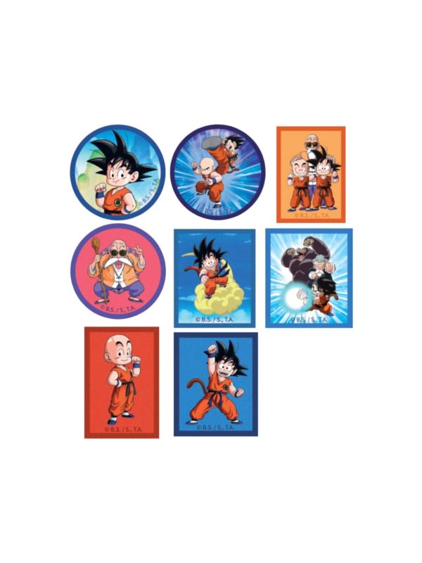 Aplikacje termoprzylepne drukowane - Dragon Ball - 6923 - 24szt./opak.