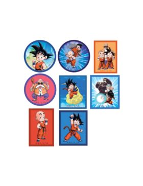 Aplikacje termoprzylepne drukowane - Dragon Ball - 6923 - 24szt./opak.