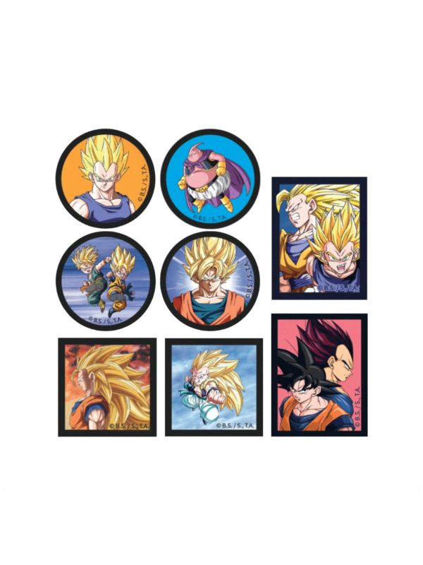 Aplikacje termoprzylepne drukowane - Dragon Ball - 6925 - 24szt./opak.