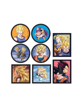 Aplikacje termoprzylepne drukowane - Dragon Ball - 6925 - 24szt./opak.