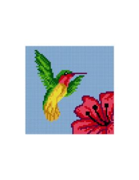 Kanwa z nadrukiem ARIADNA - 15x15 cm - 1061