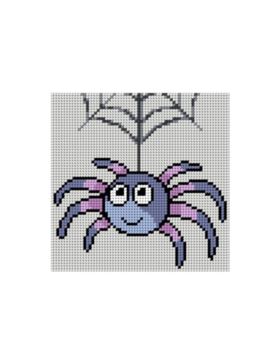Kanwa z nadrukiem ARIADNA - 15x15 cm - 1064