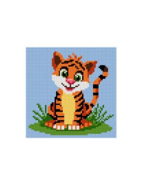 Kanwa z nadrukiem ARIADNA - 15x15 cm - 1068