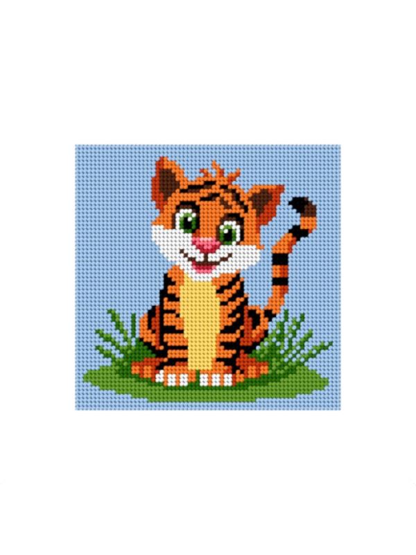 Kanwa z nadrukiem ARIADNA - 15x15 cm - 1068