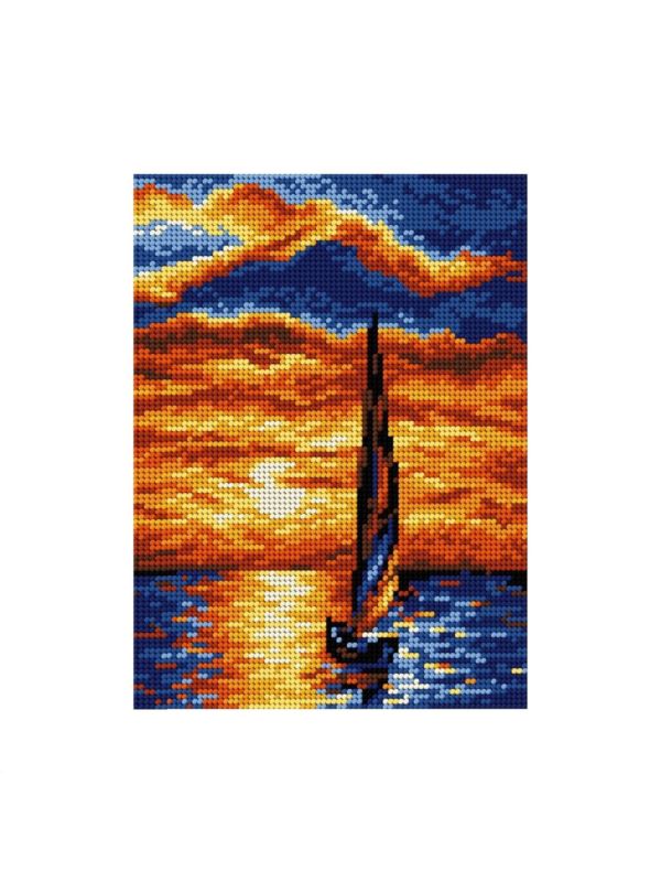 Kanwa z nadrukiem ARIADNA - 18x24 cm - 5058