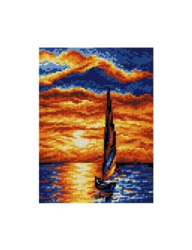 Kanwa z nadrukiem ARIADNA - 18x24 cm - 5058