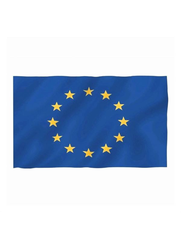 Flaga materiałowa - 90x150 cm - Unia Europejska
