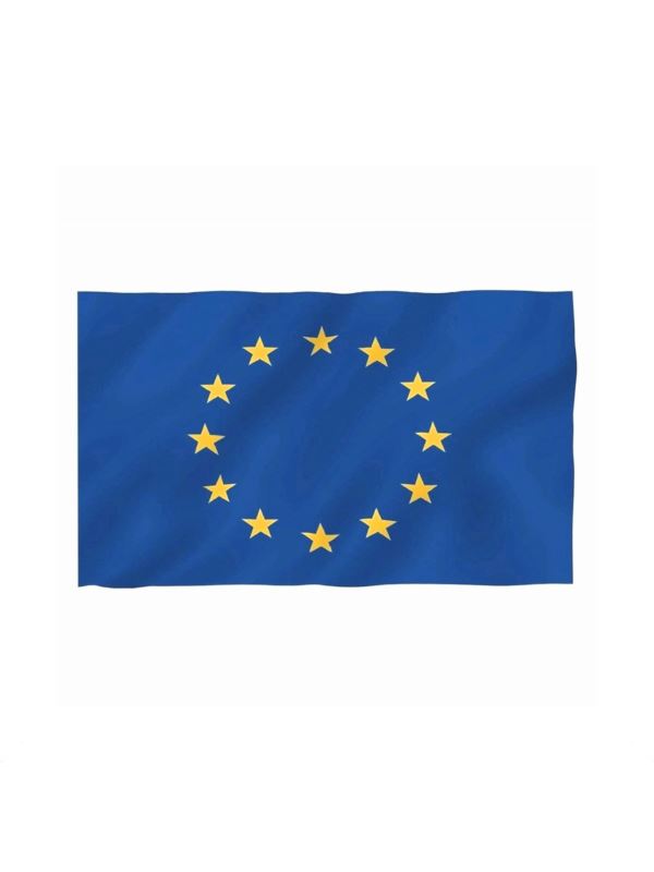 Flaga materiałowa - 60x100 cm - Unia Europejska