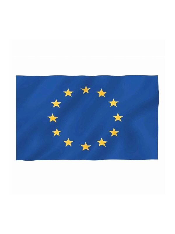 Flaga materiałowa - 75x120 cm - Unia Europejska