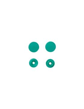 Napy plastikowe PRYM - 12,4 mm - miętowe ciemne - 393129 - 30szt./opak.