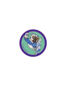Aplikacje termoprzylepne drukowane - Pidżamersi - 6941 - 24szt./opak.