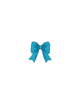 Aplikacje termoprzylepne grawerowane LECCO - Bow - 00535 - 32szt./opak.