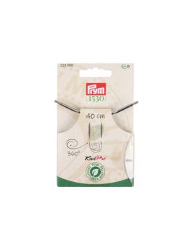 Żyłka wymienna obrotowa do drutów naturalnych PRYM - KnitPro - 40 cm - 223990