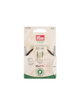 Żyłka wymienna obrotowa do drutów naturalnych PRYM - KnitPro - 80 cm - 223992